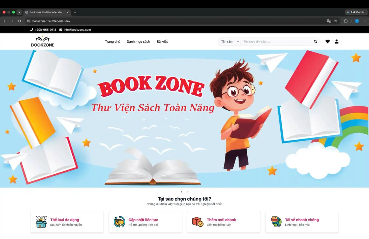 Ảnh xem trước BookZone - Thư Viện Sách