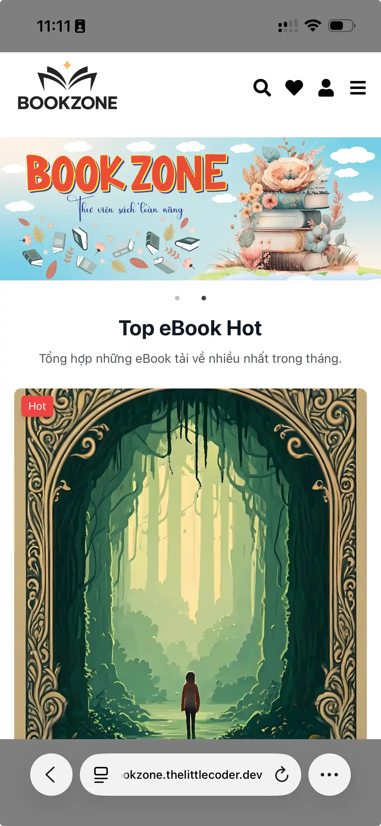 Ảnh mobile của BookZone - Thư Viện Sách